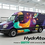 Mutoh та Grafityp підтвердили сумісність фарб AQUAFUZE™ з професійними матеріалами для обклеювання