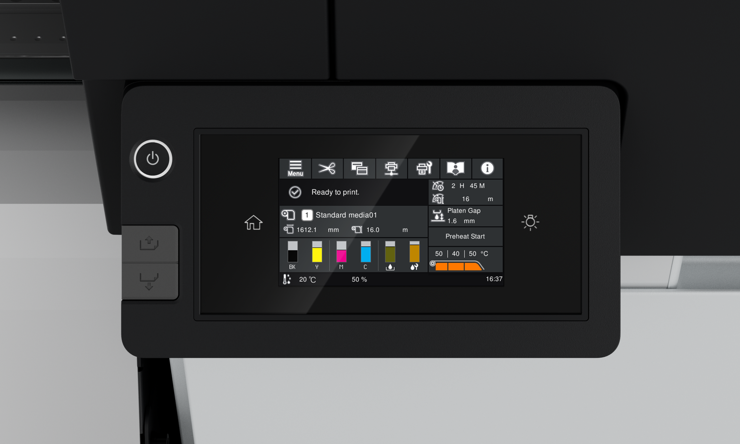 Epson SureColor S7100. Сенсорна панель 4,3″ та LED‑підсвітка для зручності Epson SureColor S7100. Сенсорна панель 4,3″ та LED‑підсвітка для зручності
