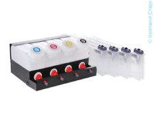 Комплект СНПЧ для принтера MUTOH  XpertJet (4 bottles / 4 cassettes) - ZMY-08909