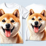 Футболка  Shiba Inu