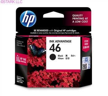 Картридж HP 46 Black Original Ink Advantage Cartridge