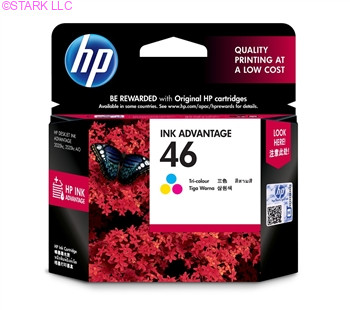 Картридж HP 46 Tri-color Original Ink Advantage Cartridge