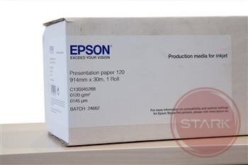 Бумага Epson Presentation Paper HiRes (120) 36"x30m