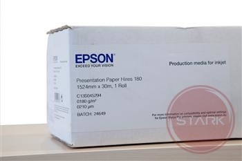 Бумага Epson Presentation Paper HiRes (180) 60"x30m