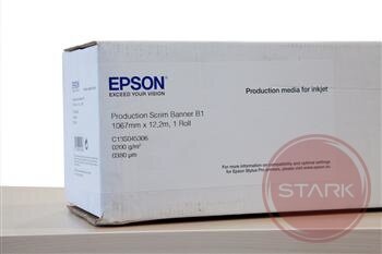 Бумага Epson Production Scrim Banner 42"x12.2m