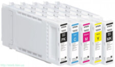 Картридж Epson SureColor SC-T3000/T5000/T7000/T3200/T5200/T7200, 350 мл.